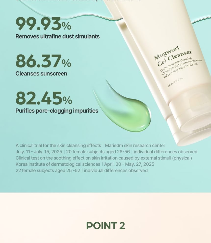 Mugwort Gel Cleanser
