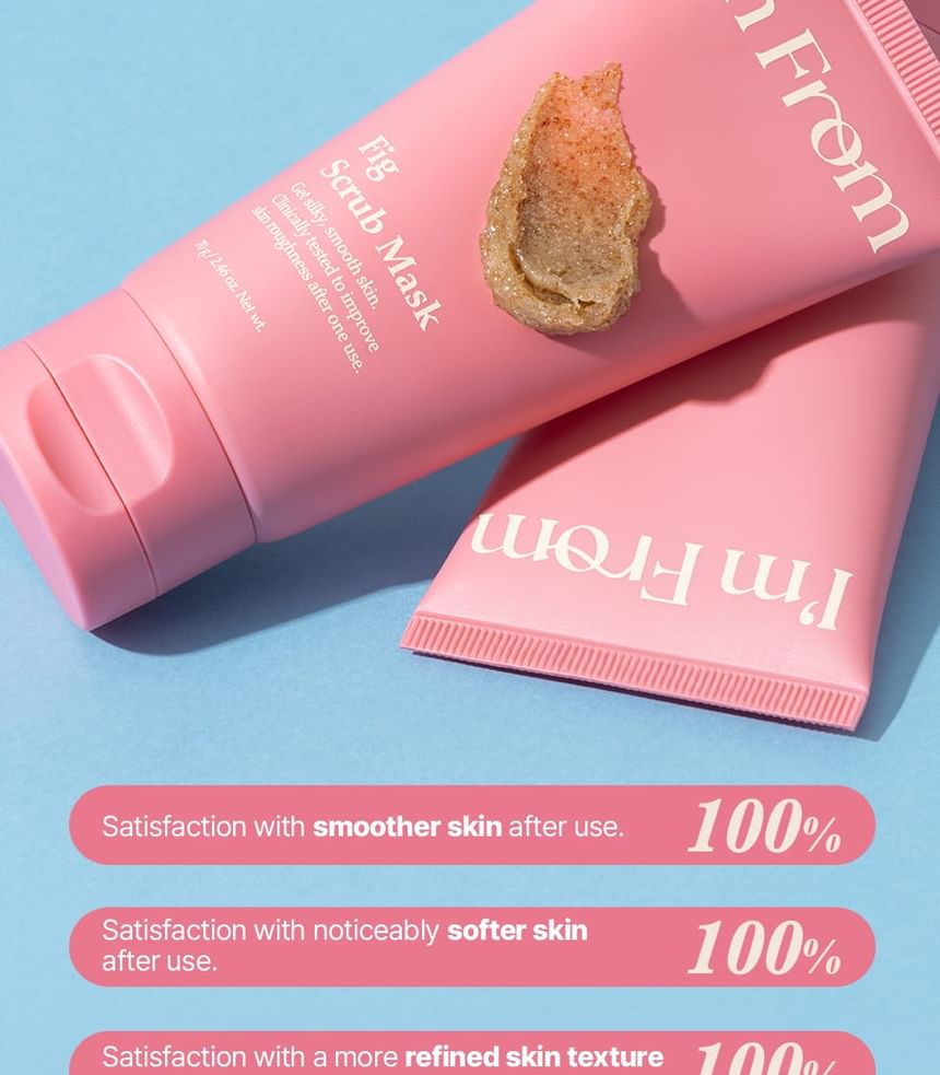Fig Scrub Mask 2pcs Bundle Set