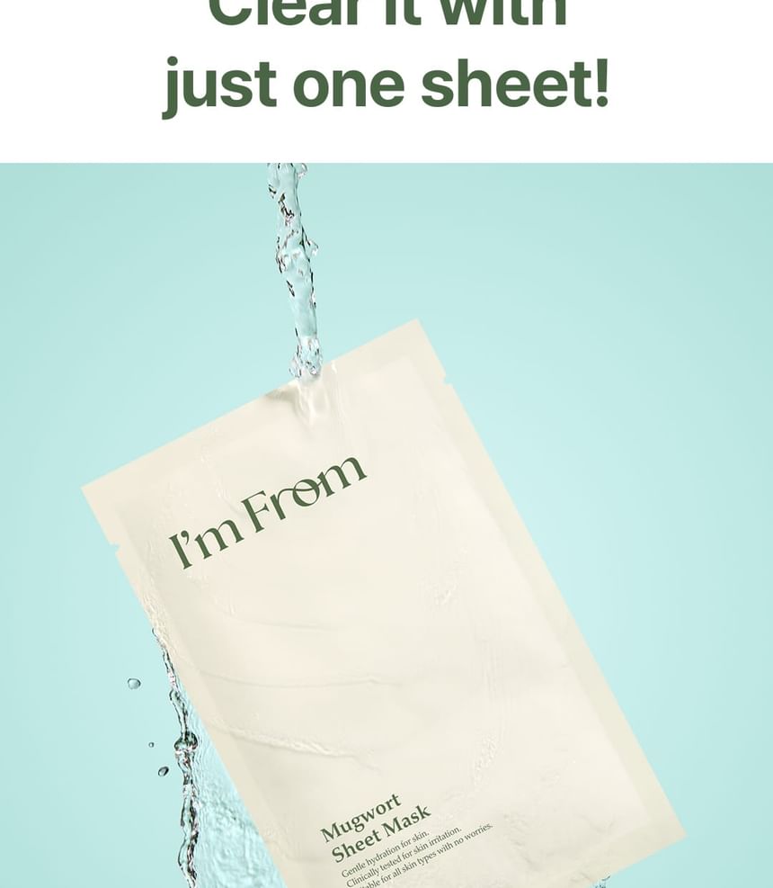 Mugwort Sheet Mask