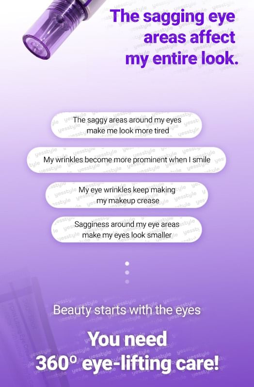 360º Shot PDRN Lifting Eye Cream 2pcs Bundle Set