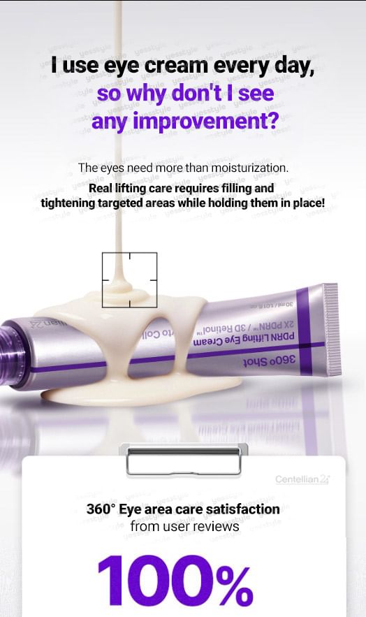 360º Shot PDRN Lifting Eye Cream 2pcs Bundle Set