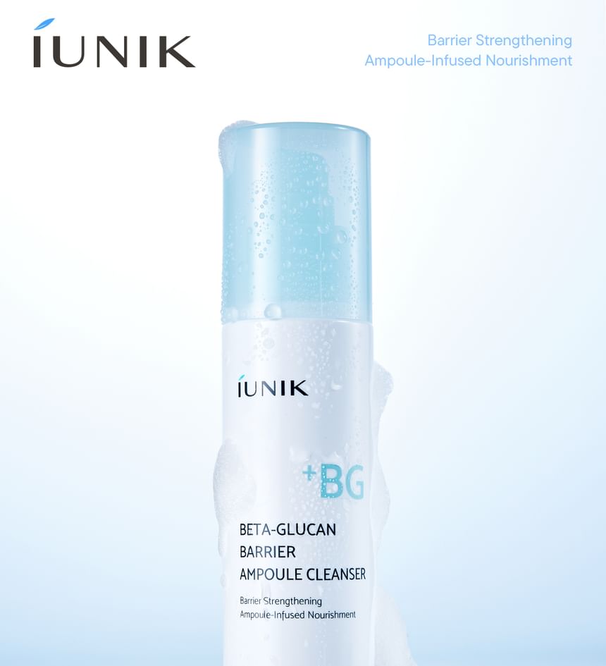 Beta-Glucan Barrier Ampoule Cleanser 2pcs Bundle Set