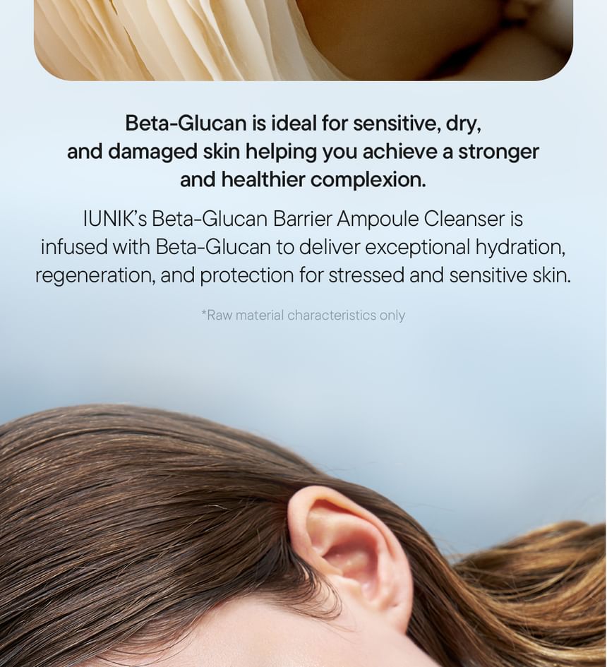 Beta-Glucan Barrier Ampoule Cleanser