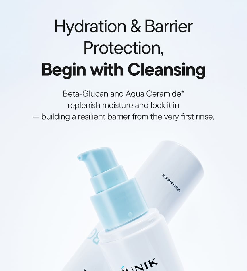 Beta-Glucan Barrier Ampoule Cleanser 2pcs Bundle Set