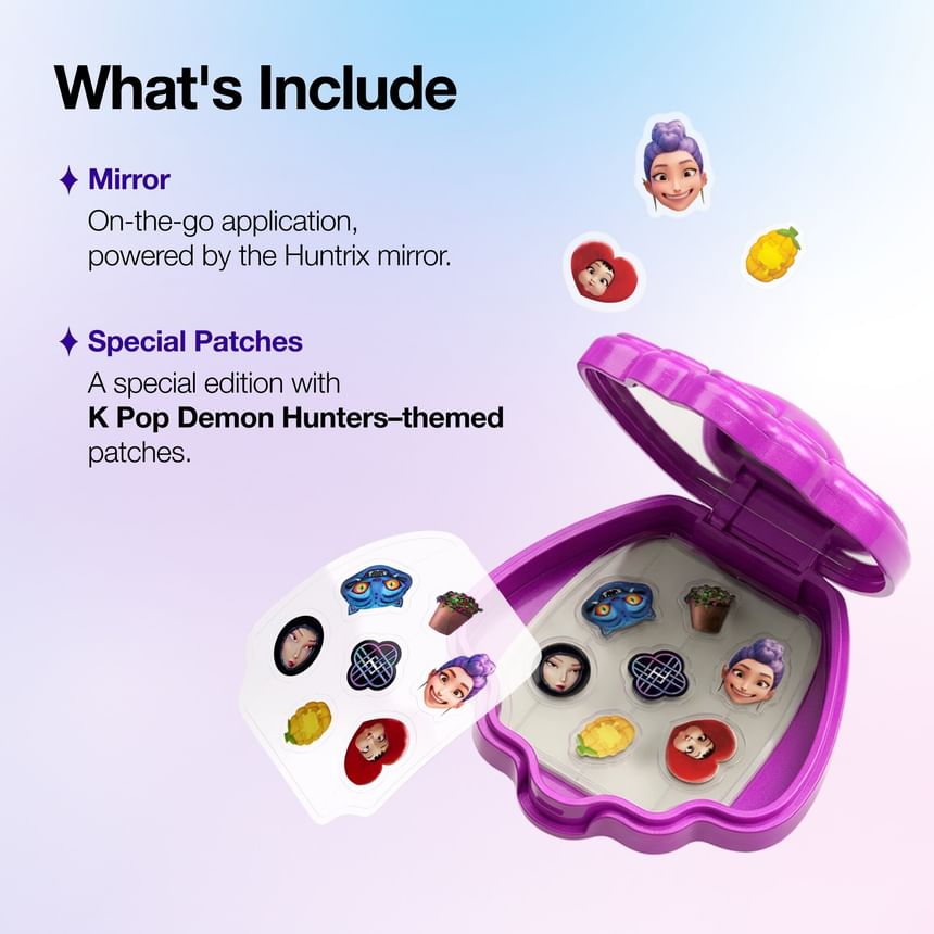 Ultra-Thin Spot Cover Patch Case Set Kpop Demon Hunters Collaboration
