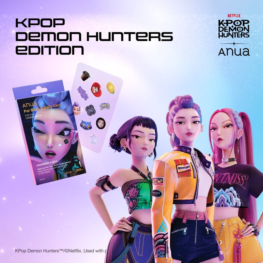 Ultra-Thin Spot Cover Patch Set Kpop Demon Hunters Collaboration