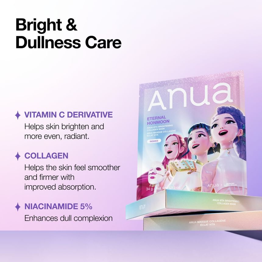 Vita Brightening Collagen Mask Kpop Demon Hunters Collaboration