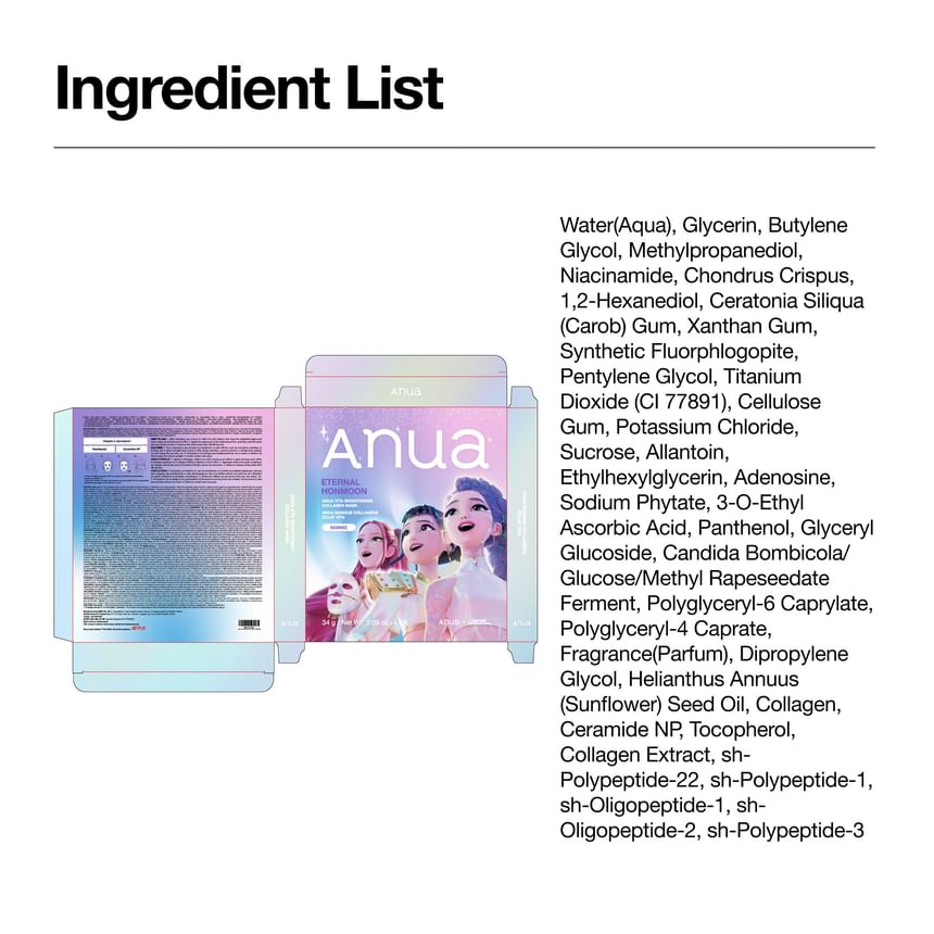 Vita Brightening Collagen Mask Kpop Demon Hunters Collaboration