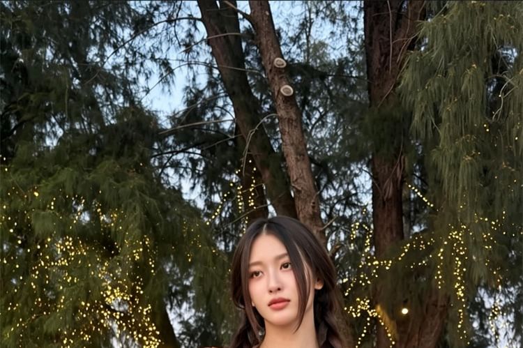 Set: Plain Bikini + Cover-Up Dress