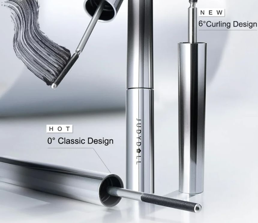 3D Curling Eyelash Iron Mascara (0° Classic and 6° Curling Basic) - 4 Types