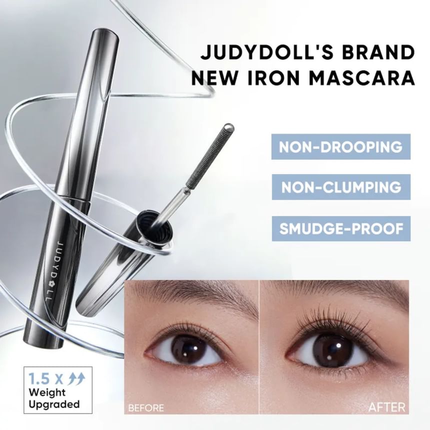 3D Curling Eyelash Iron Mascara (6° Curling Precision and Large Volume) - 6 Types