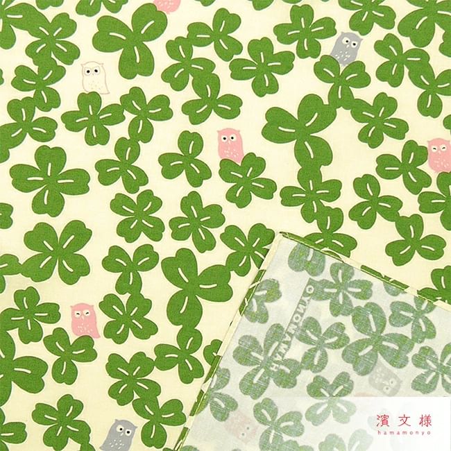 Clover & Owl Handkerchief