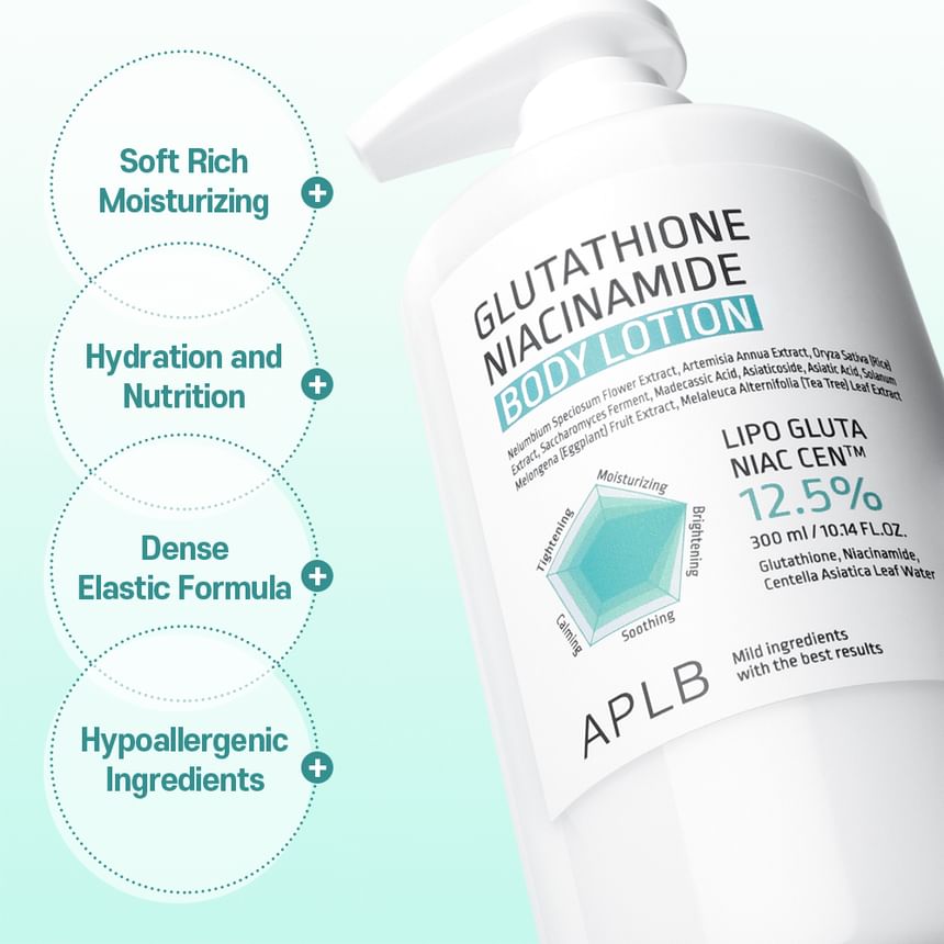 Glutathione Niacinamide Body Lotion