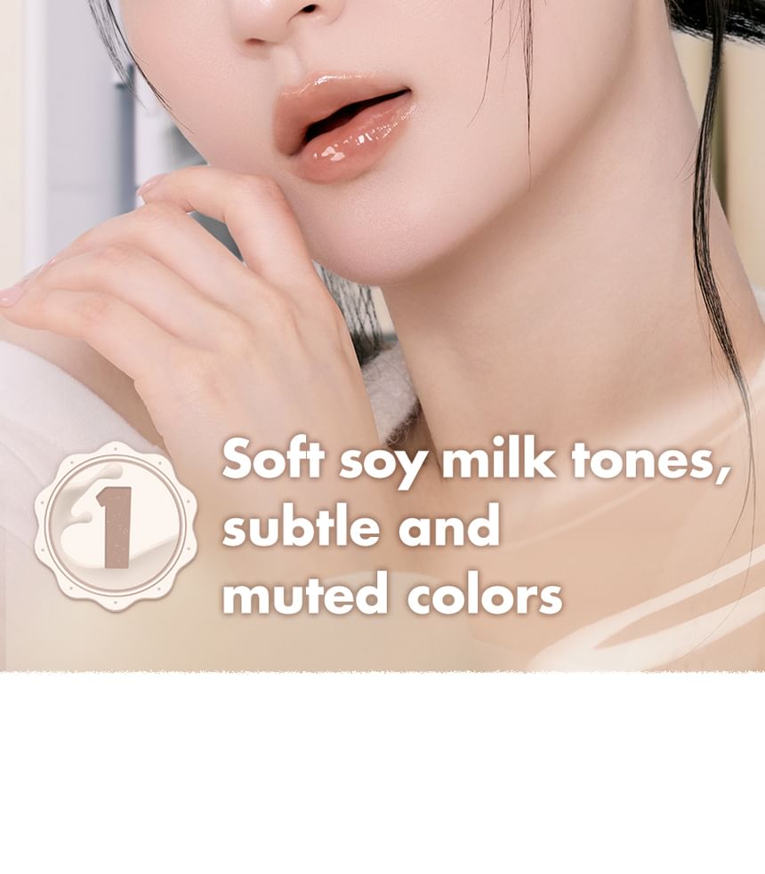 Juicy Flash Lip Oil Soy Milk Edition Special Set - 2 Types