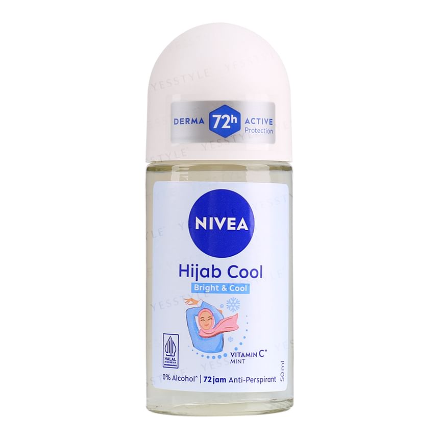 Hijab Cool Bright & Cool Vitamin C & Mint Deodorant Roll On