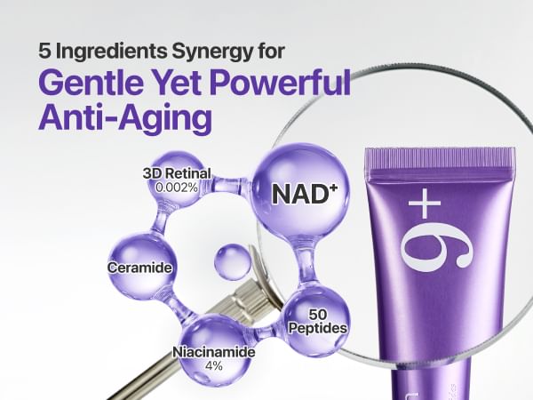 No.9 NAD+ Retinal Volumetox Eye Cream Tube Type