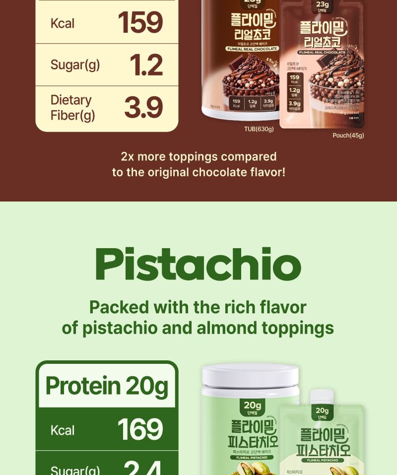 FLIMEAL Protein Shake - 14 Types