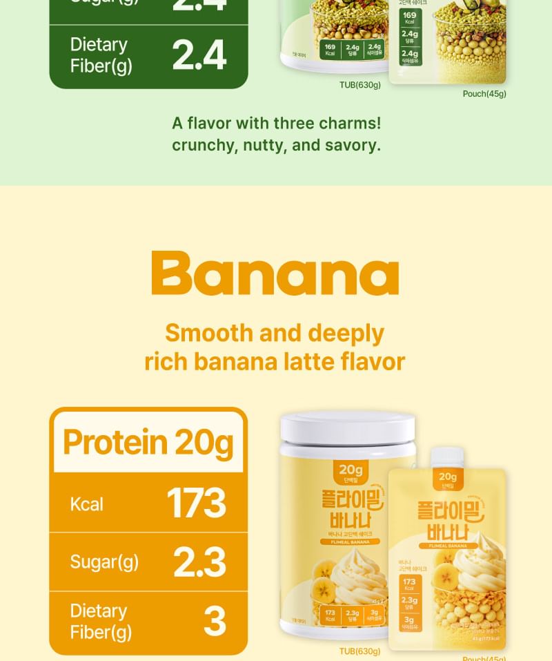 FLIMEAL Protein Shake - 14 Types 5pcs Bundle Set