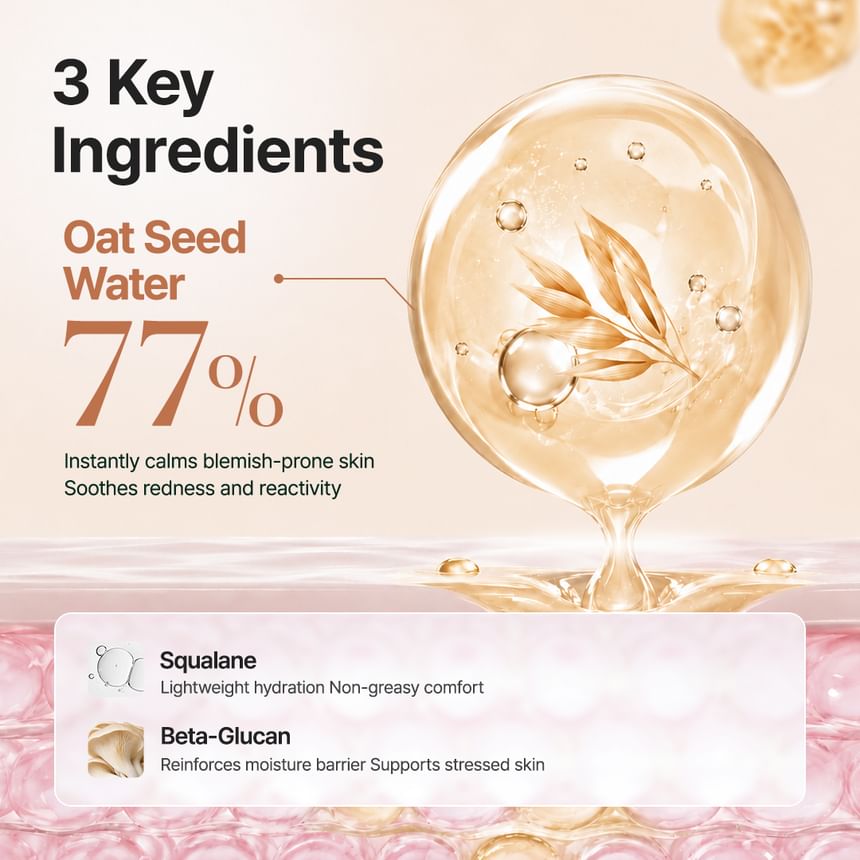 Oat-In Calming Gel Cream 2pcs Bundle Set