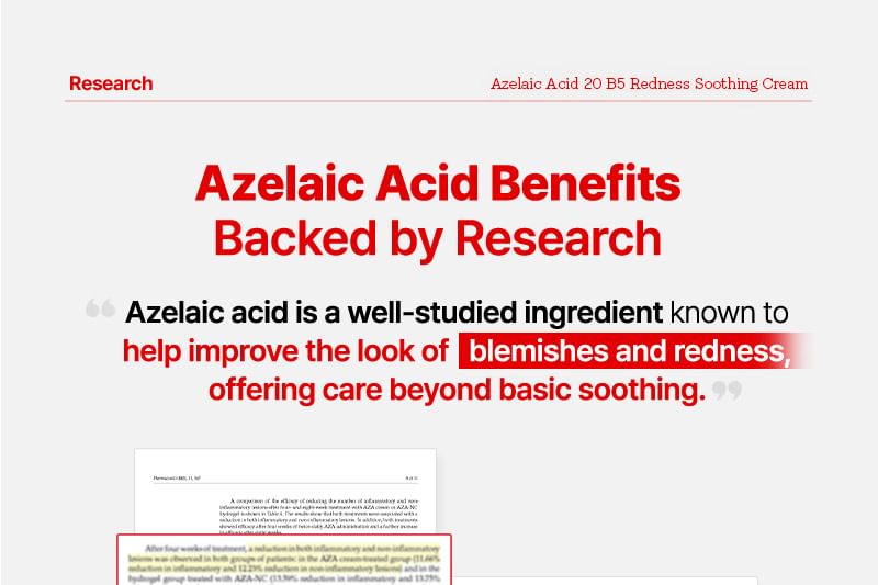 Azelaic Acid 20 B5 Redness Soothing Cream