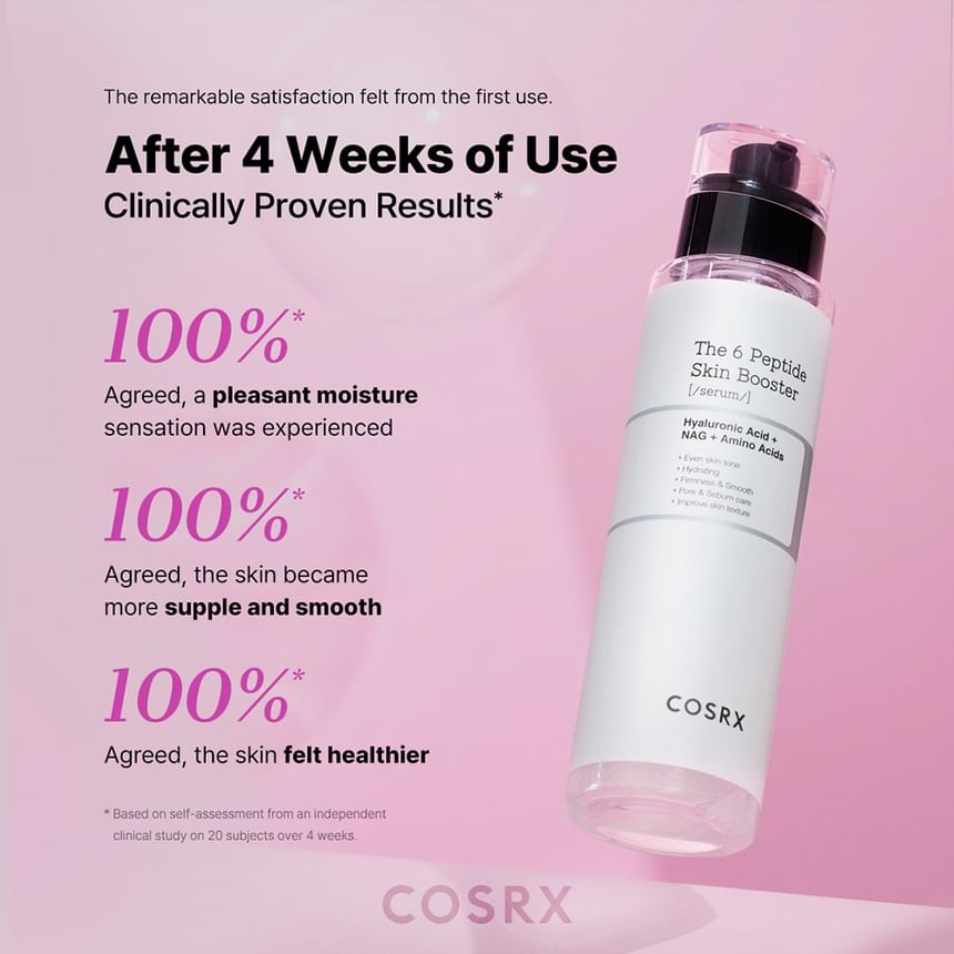 The 6 Peptide Skin Booster