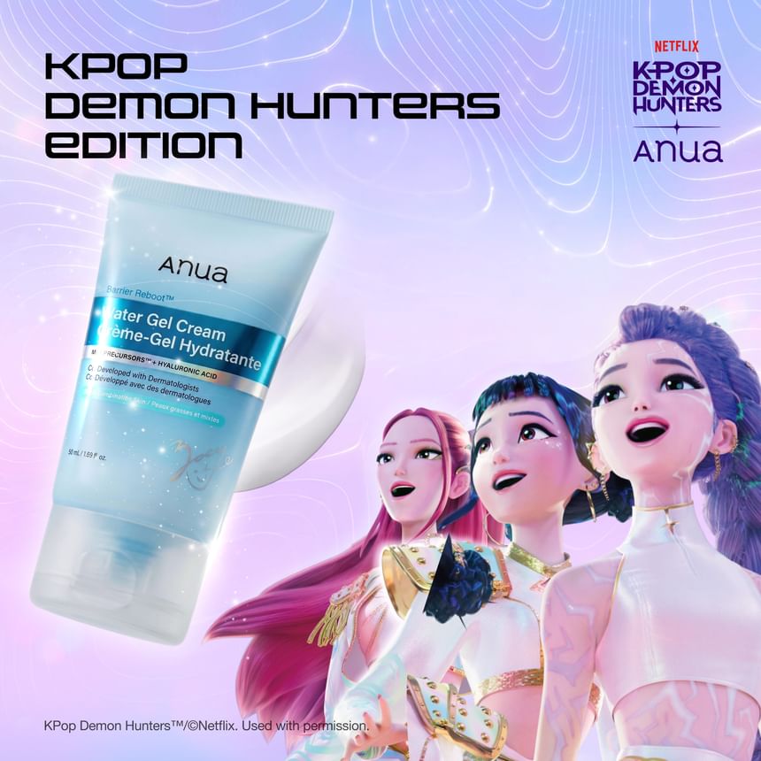 Barrier Reboot Water Gel Cream Kpop Demon Hunters Collaboration 2pcs Bundle Set
