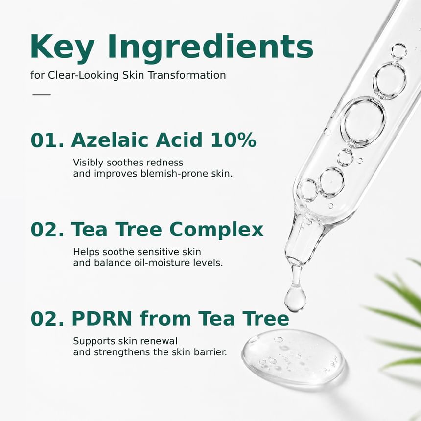Super Tea Tree Azelaic Acid PDRN Serum 2pcs Bundle Set