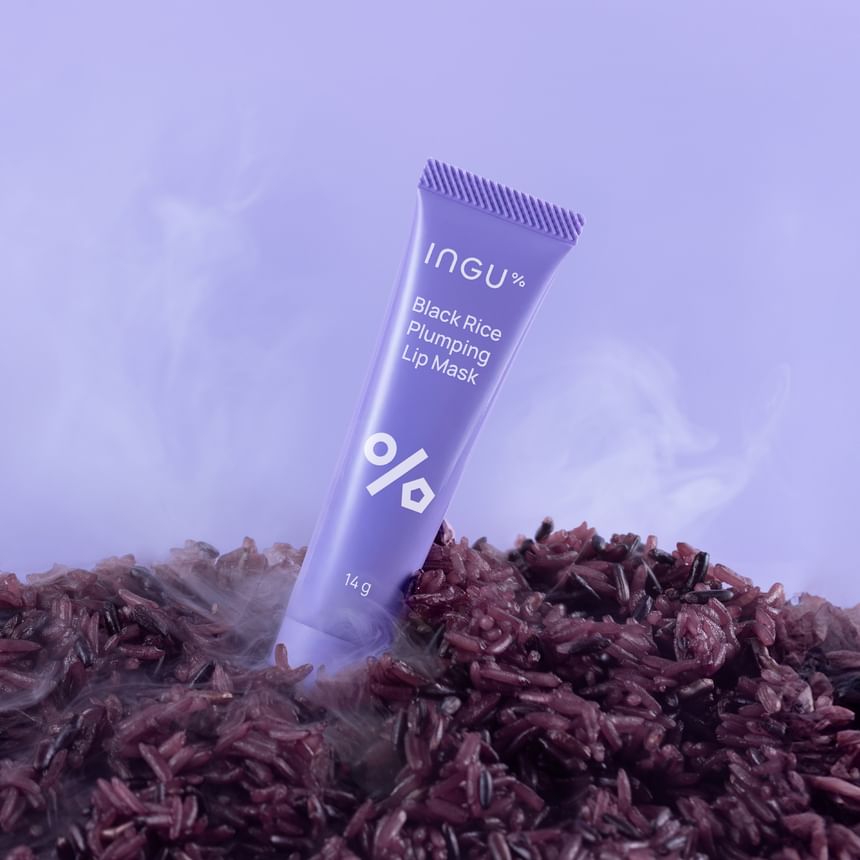 Black Rice Plumping Lip Mask