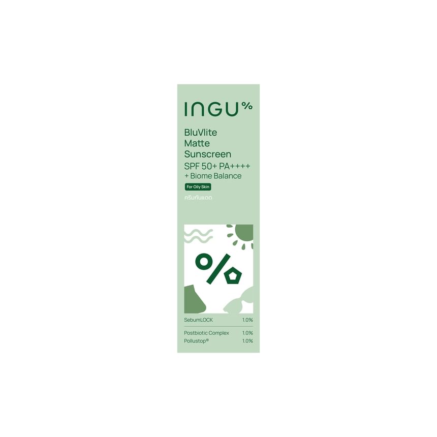 BluVlite Matte Sunscreen SPF50 PA++++ + Biome Balance