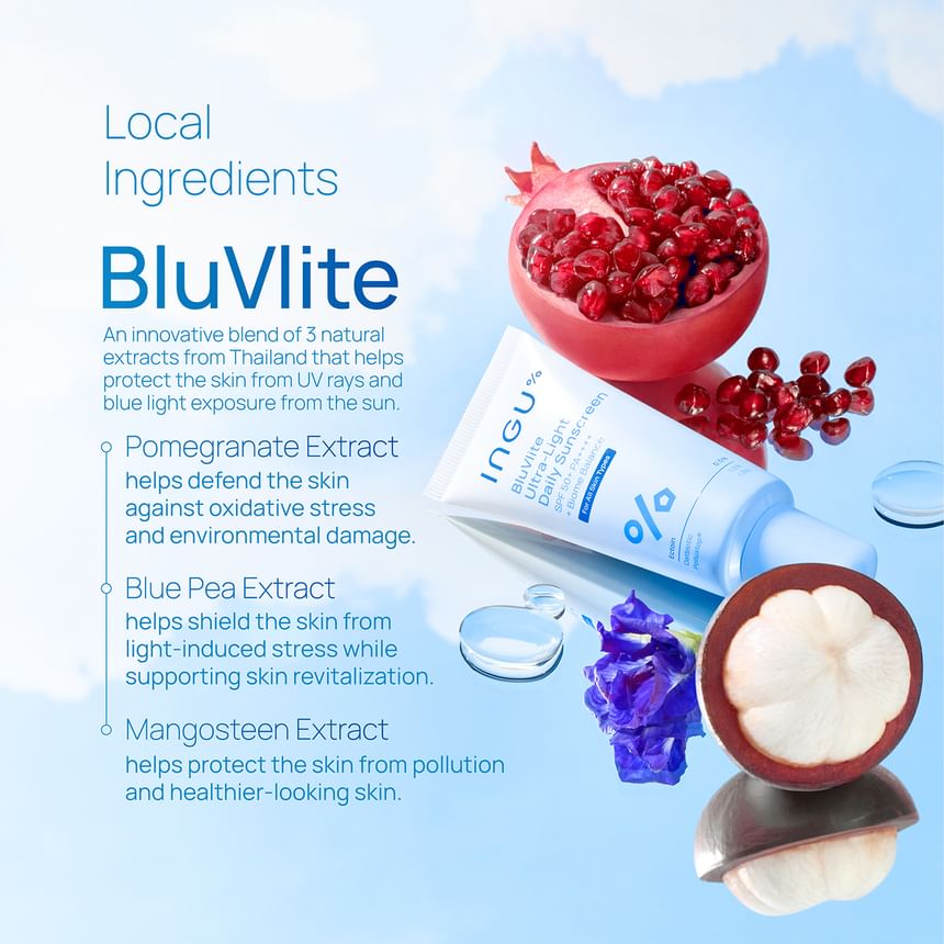 BluVlite Ultra-Light Daily Sunscreen SPF 50 PA++++ + Biome Balance Jumbo