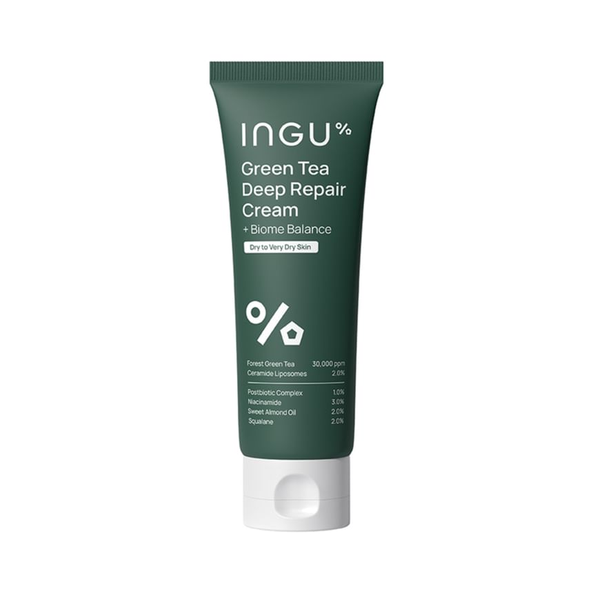 Green Tea Deep Repair Cream + Biome Balance For Dry To Very Dry Skin Jumbo