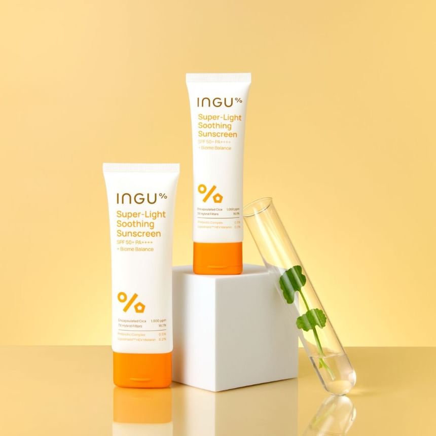 Super-Light Soothing Sunscreen SPF 50+ PA++++ + Biome Balance Jumbo 2pcs Bundle Set