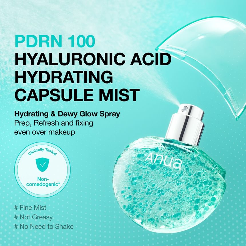 PDRN Hyaluronic Acid Hydrating Capsule Mist Mini 2pcs Bundle Set