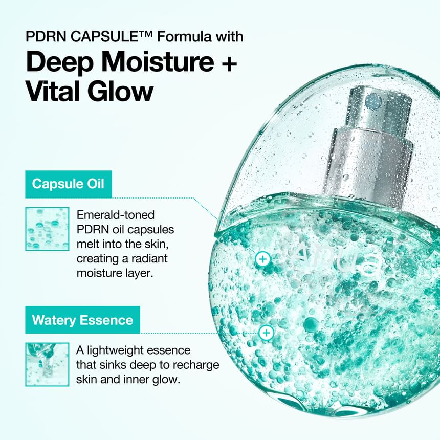 PDRN Hyaluronic Acid Hydrating Capsule Mist Mini 2pcs Bundle Set