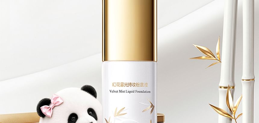 Velvet Mist Liquid Foundation - 3 Shades