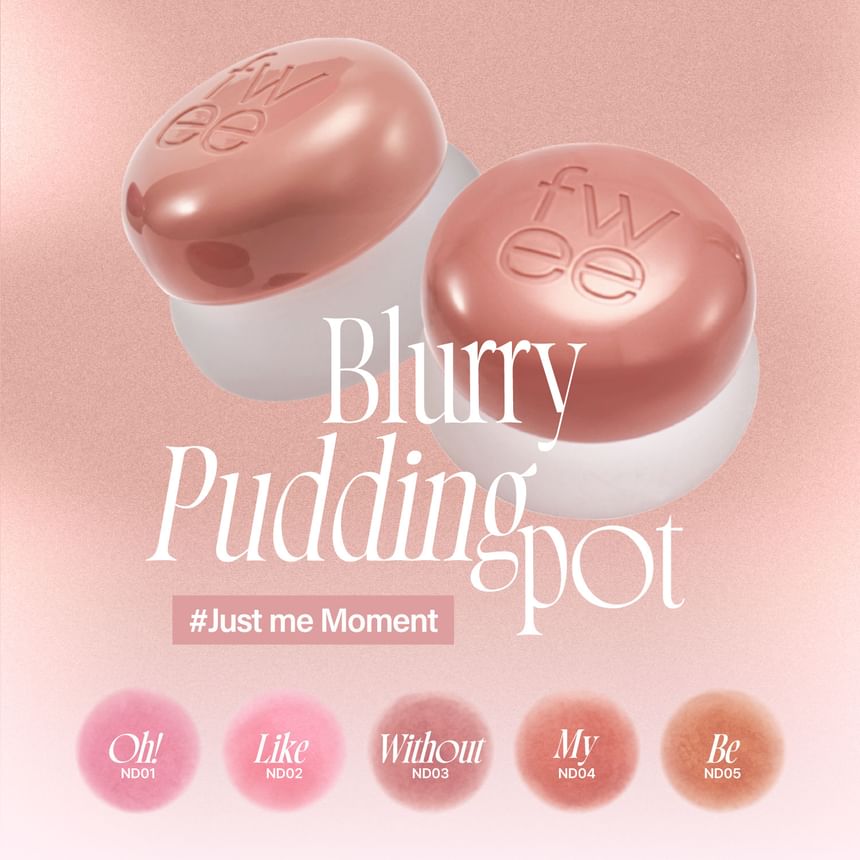 Lip&Cheek Blurry Pudding Pot - 35 Colors