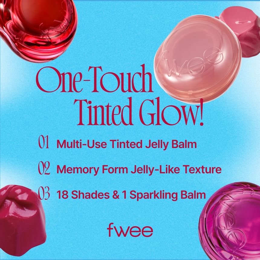 Lip&Cheek Glowy Jelly Pot - 19 Colors