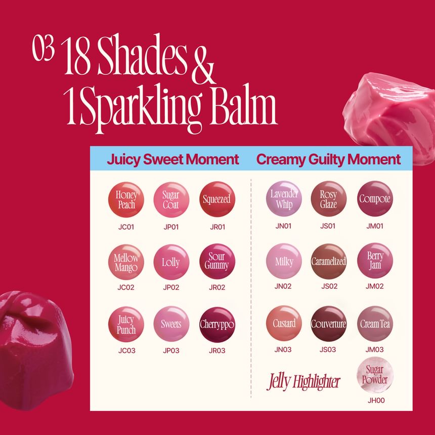 Lip&Cheek Glowy Jelly Pot - 19 Colors