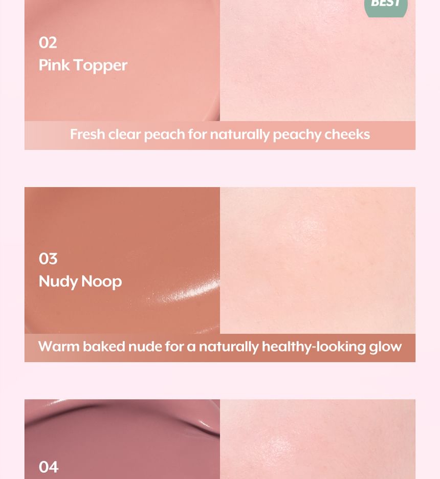 Mousse Care Cheek - 6 Colors