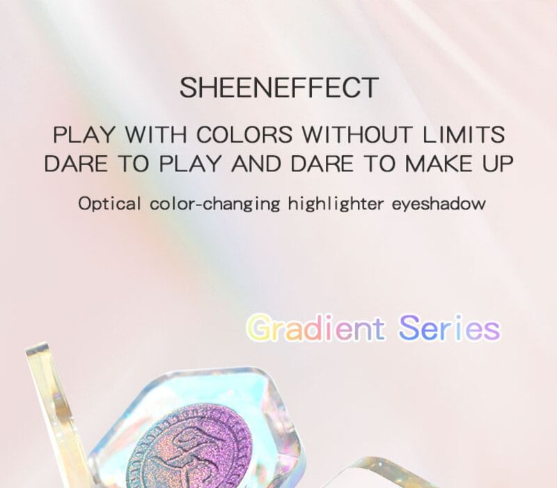 3-Color Gradient Series Chameleon 2-in-1 Blush & Highlighter - 5 Types