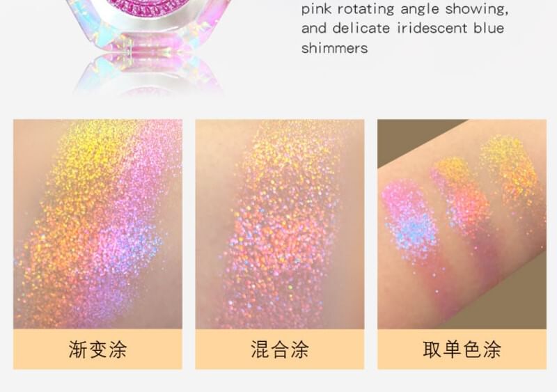 3-Color Gradient Series Chameleon 2-in-1 Blush & Highlighter - 5 Types