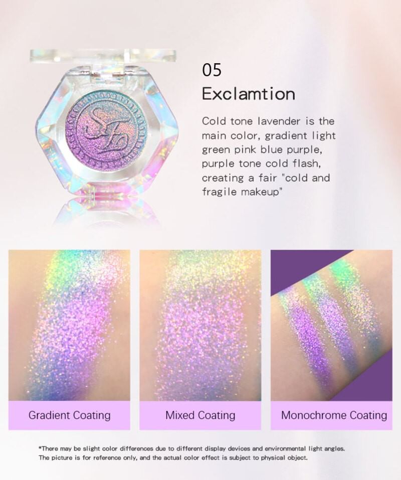 3-Color Gradient Series Chameleon 2-in-1 Blush & Highlighter - 5 Types