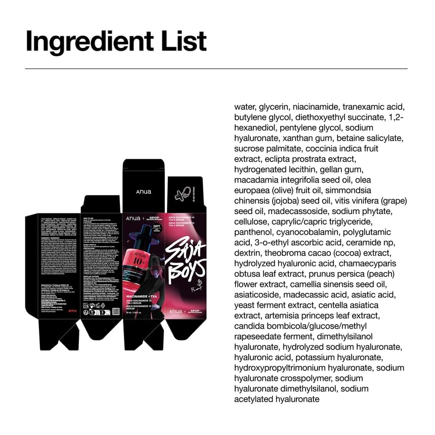 Niacinamide 10 TXA 4 Serum Set Kpop Demon Hunters Collaboration