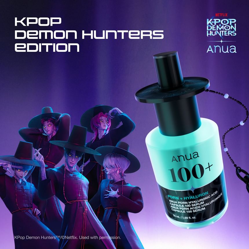 PDRN Hyaluronic Acid Capsule 100 Serum Set Kpop Demon Hunters Collaboration 2pcs Bundle Set