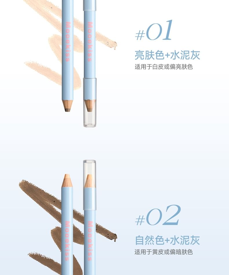 Shape Sculpt Double-Ended Contour Pencil - 2 Colors 10pcs Bundle Set