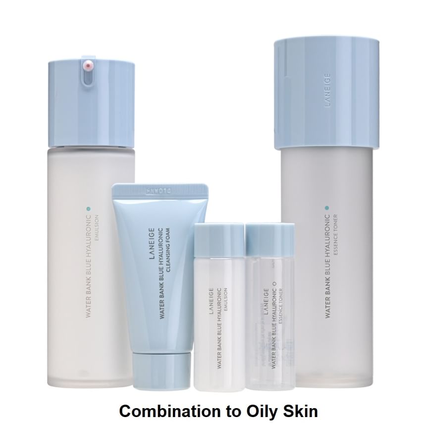Water Bank Blue Hyaluronic 2-Step Essential Set - 2 Types