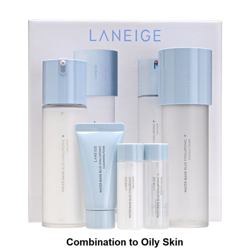 Water Bank Blue Hyaluronic 2-Step Essential Set - 2 Types