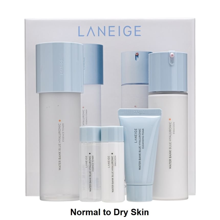Water Bank Blue Hyaluronic 2-Step Essential Set - 2 Types