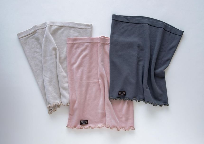 Ultra-thin Thermal Belly Warmer Charcoal