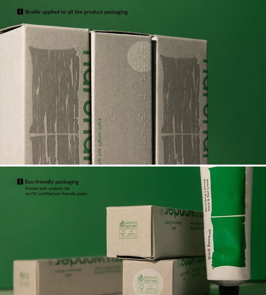Black Bamboo Nourishing Calming Hand & Nail Cream
